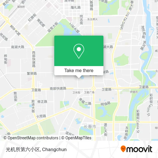 光机所第六小区 map