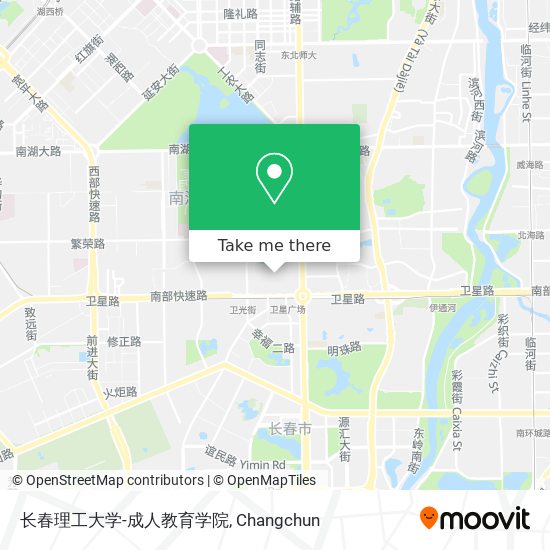 长春理工大学-成人教育学院 map