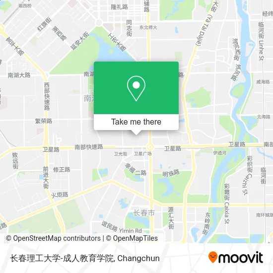 长春理工大学-成人教育学院 map