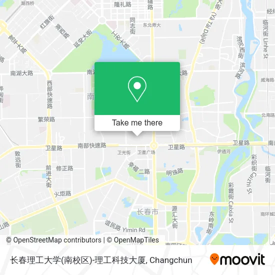 长春理工大学(南校区)-理工科技大厦 map