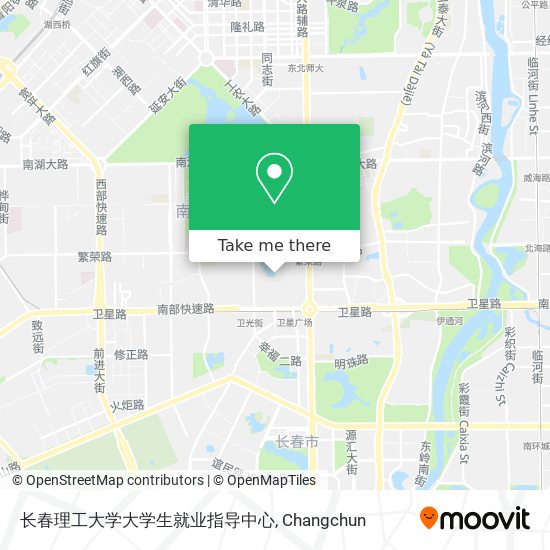 长春理工大学大学生就业指导中心 map