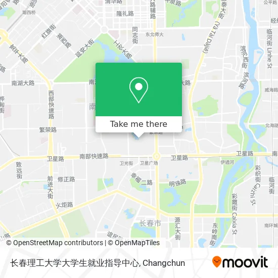 长春理工大学大学生就业指导中心 map