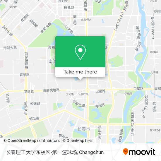 长春理工大学东校区-第一篮球场 map