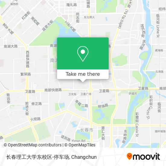长春理工大学东校区-停车场 map