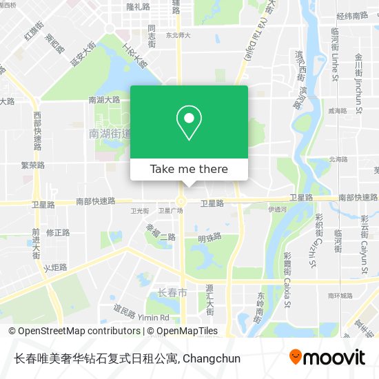 长春唯美奢华钻石复式日租公寓 map