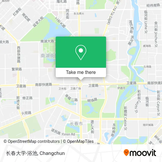 长春大学-浴池 map