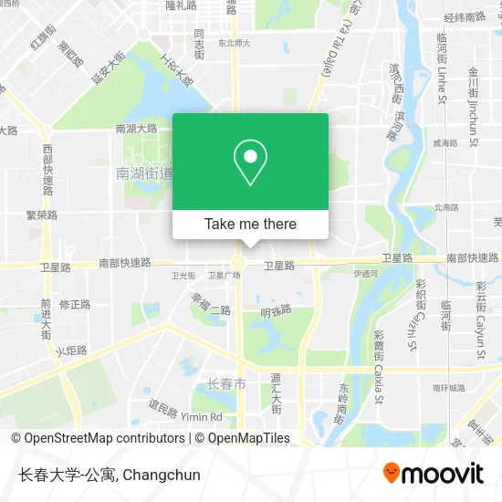 长春大学-公寓 map
