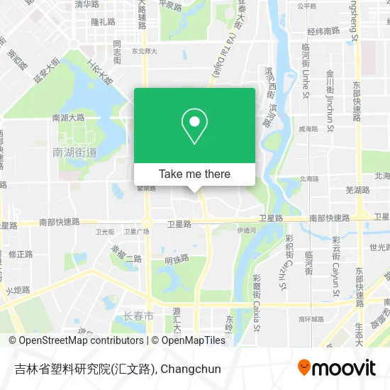 吉林省塑料研究院(汇文路) map