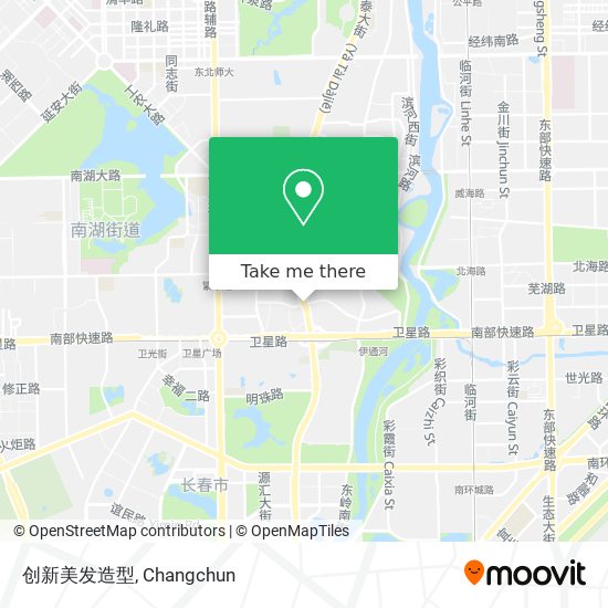 创新美发造型 map
