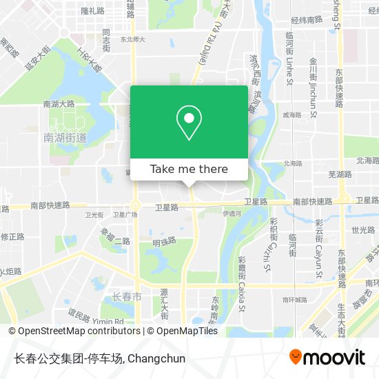 长春公交集团-停车场 map