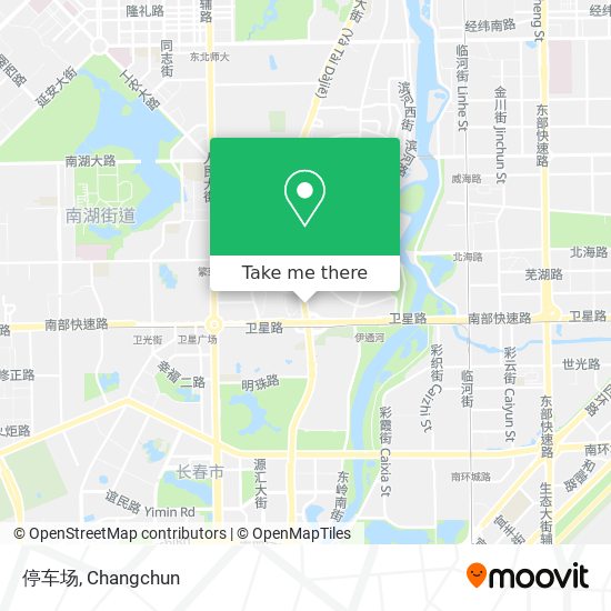 停车场 map