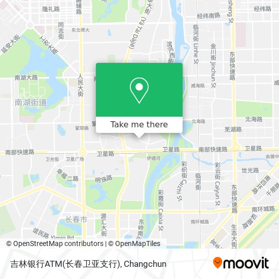 吉林银行ATM(长春卫亚支行) map