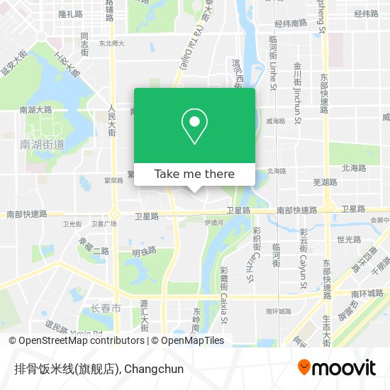 排骨饭米线(旗舰店) map