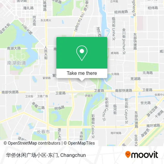 华侨休闲广场小区-东门 map