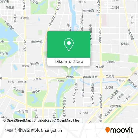 涌峰专业钣金喷漆 map