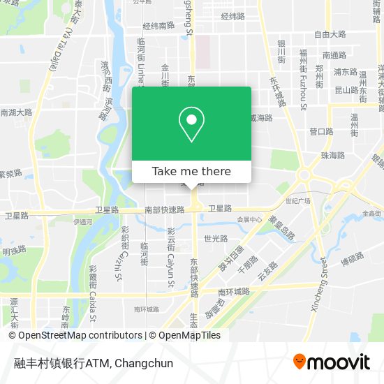 融丰村镇银行ATM map