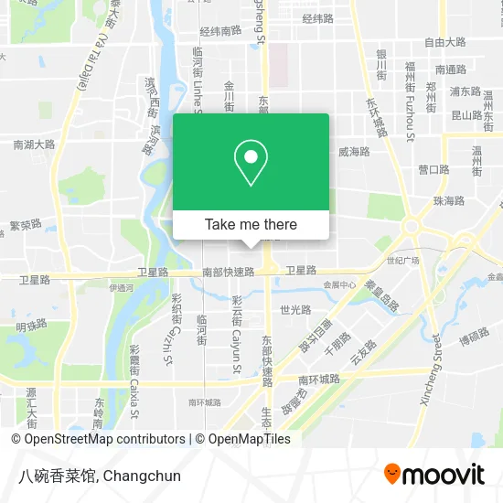 八碗香菜馆 map