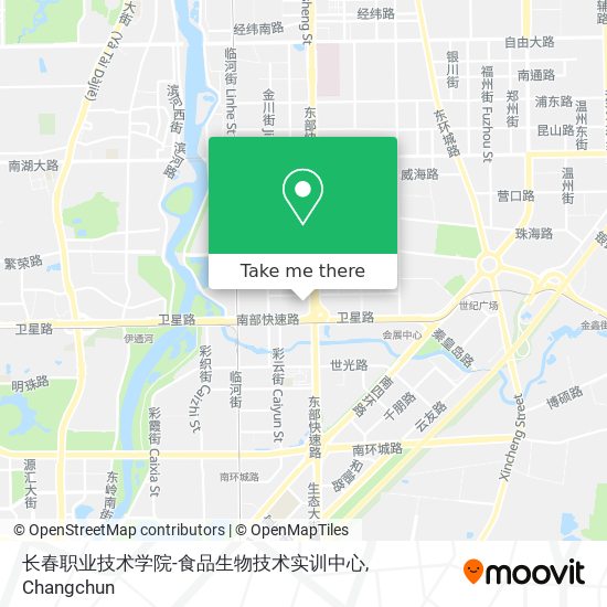 长春职业技术学院-食品生物技术实训中心 map