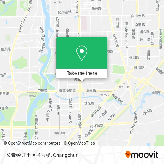 长春经开七区-4号楼 map