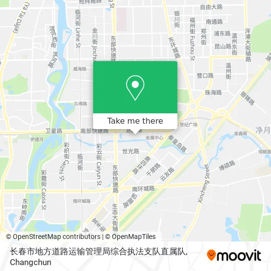 长春市地方道路运输管理局综合执法支队直属队 map