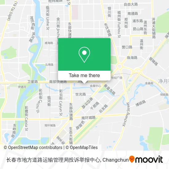长春市地方道路运输管理局投诉举报中心 map
