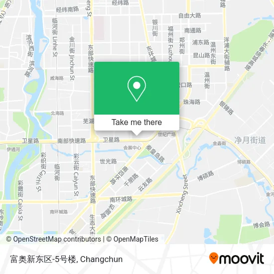富奥新东区-5号楼 map