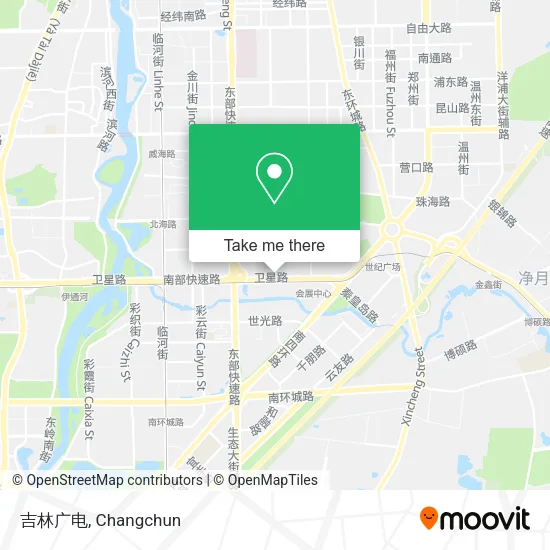 吉林广电 map