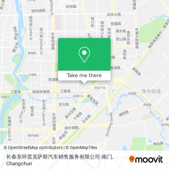长春东环雷克萨斯汽车销售服务有限公司-南门 map