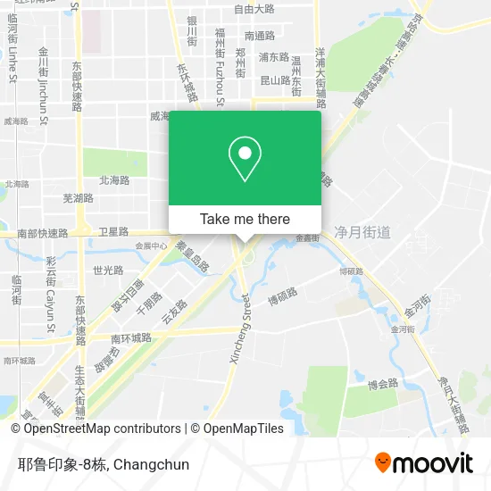 耶鲁印象-8栋 map