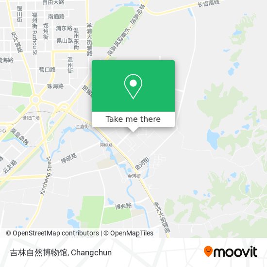 吉林自然博物馆 map
