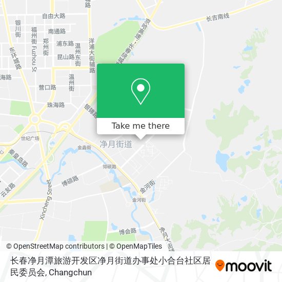 长春净月潭旅游开发区净月街道办事处小合台社区居民委员会 map