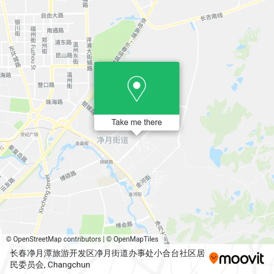 长春净月潭旅游开发区净月街道办事处小合台社区居民委员会 map