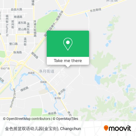 金色摇篮双语幼儿园(金宝街) map