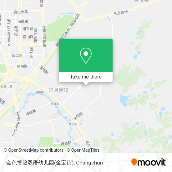 金色摇篮双语幼儿园(金宝街) map