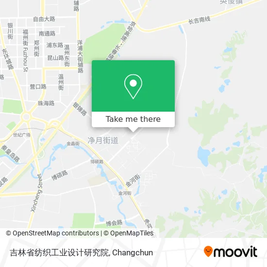 吉林省纺织工业设计研究院 map
