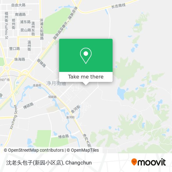 沈老头包子(新园小区店) map