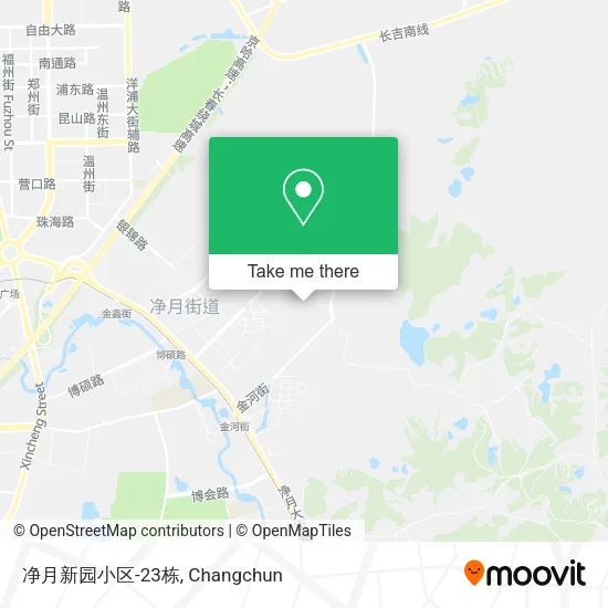 净月新园小区-23栋 map