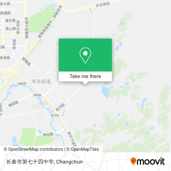 长春市第七十四中学 map