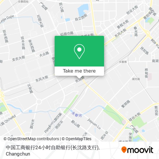 中国工商银行24小时自助银行(长沈路支行) map