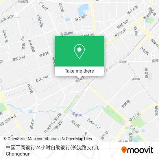 中国工商银行24小时自助银行(长沈路支行) map