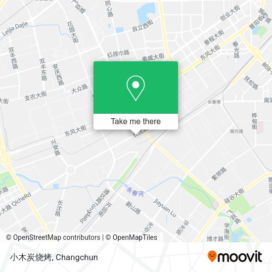 小木炭烧烤 map