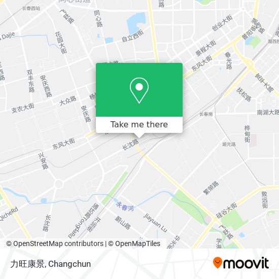 力旺康景 map