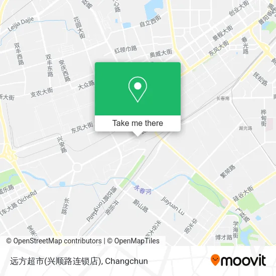 远方超市(兴顺路连锁店) map