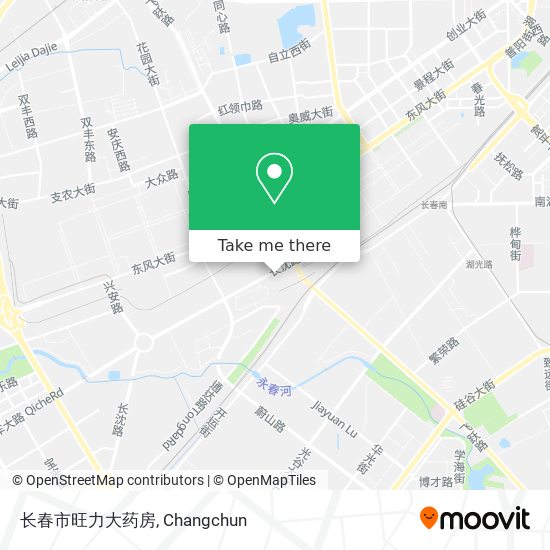 长春市旺力大药房 map