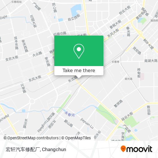 宏轩汽车修配厂 map