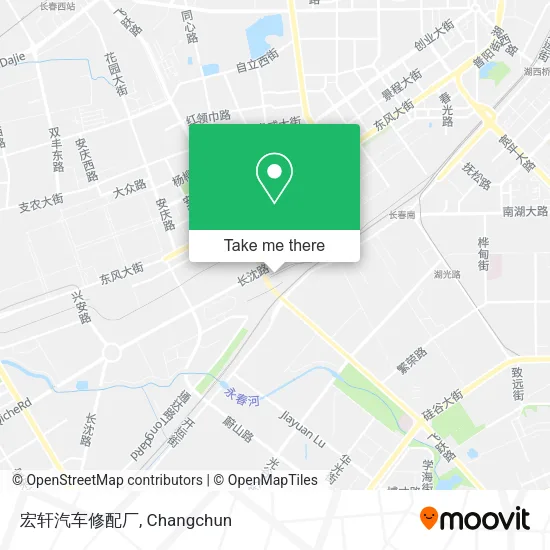宏轩汽车修配厂 map