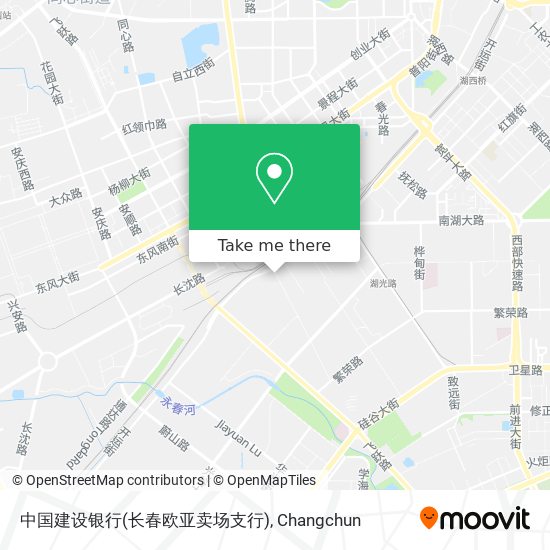 中国建设银行(长春欧亚卖场支行) map