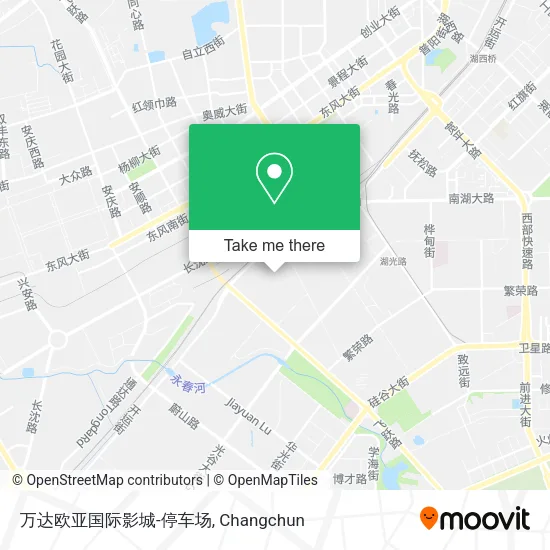 万达欧亚国际影城-停车场 map