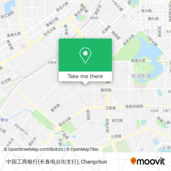 中国工商银行(长春电台街支行) map