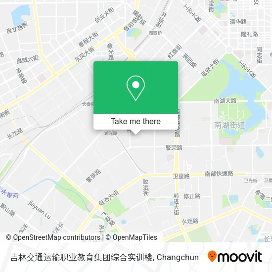 吉林交通运输职业教育集团综合实训楼 map